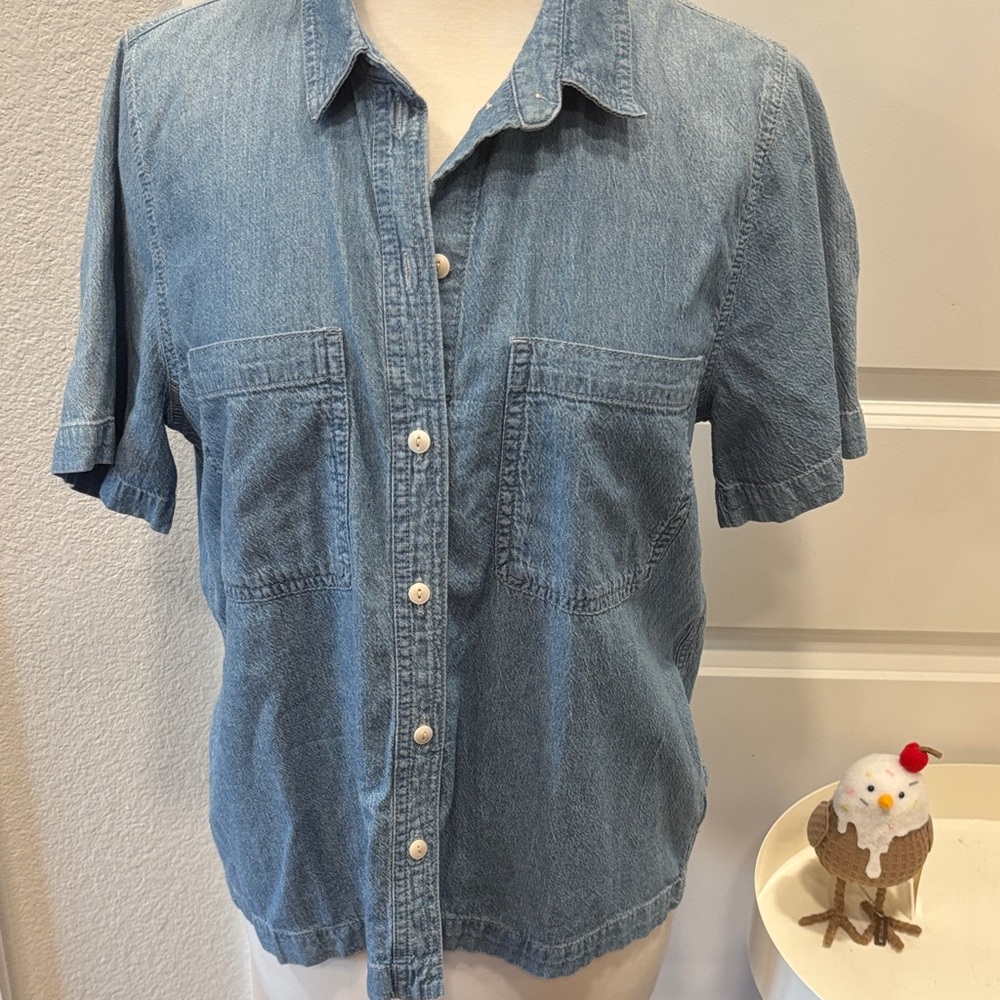 EUC Madewell Denim Top
